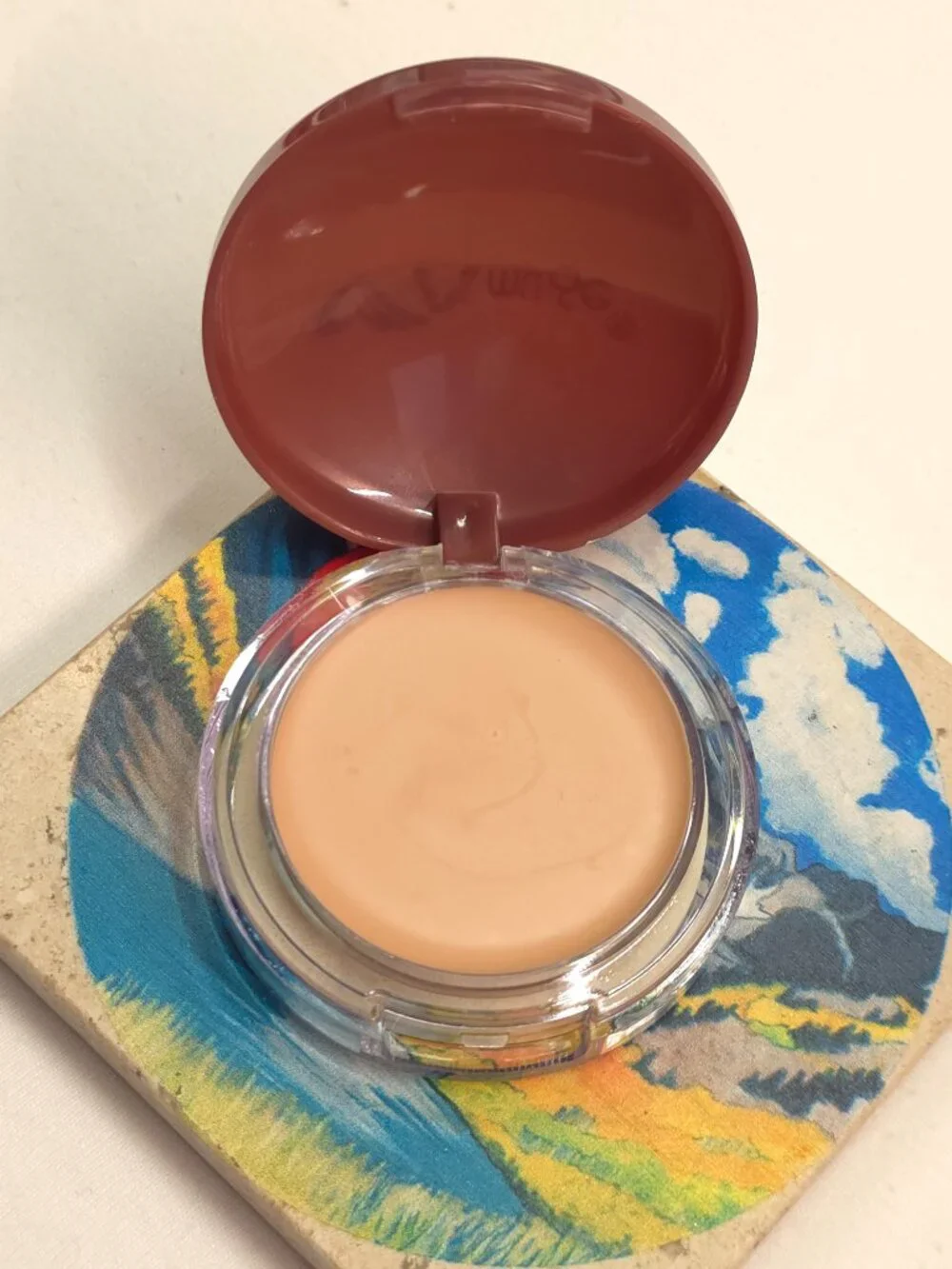 Amuse 2 in 1 Powder & Cream Foundation Compact - Poppy